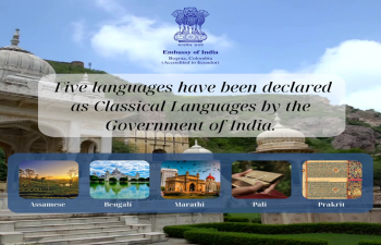 Five languages have been declared as Classical Languages by the Government of India.