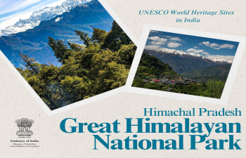 Get to know the landmarks and areas of interest in India declared World Heritage Sites by UNESCO -   Great Himalayan National Park!